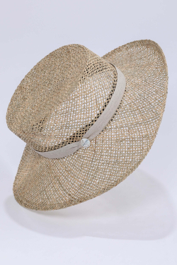 Chapeau Cannes Naturel Printemps/Été Homme, Femme