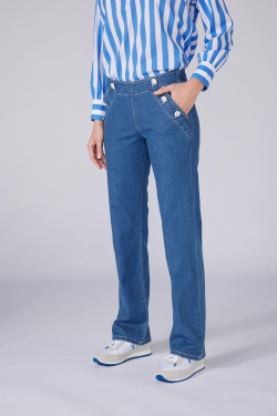 Jean "Pont" Pants Denim Spring/Summer Woman