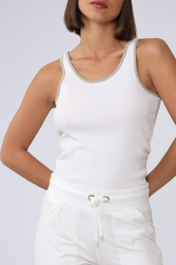 Camiseta Tirantes Blanca Mujer - Camisetas Mujer - ESCALES