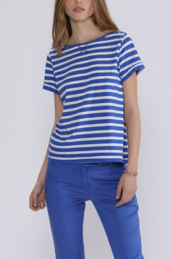 Women's Striped T-shirt - Women's T-shirts - ESCALES
