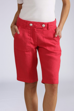 Bermudas em Linho