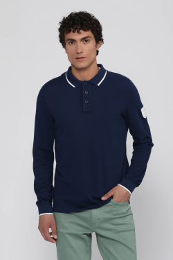 Piqué-Poloshirt