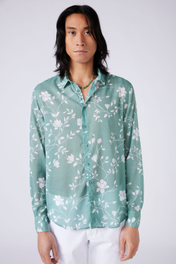 Рубашка Voile "Bouquet de Fleurs"