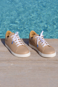 Sneakers ESCALES Beige de Arena Primavera/Verano Hombre, Mujer