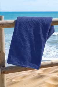 Asciugamano Coral Blu Reale Primavera/Estate Uomo, Donna