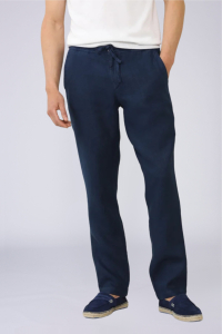 Pantaloni Lino Coulisse