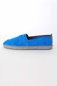 Mocasines Azules para Hombre, de Piel