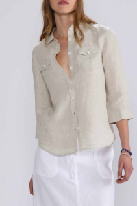 Linen Shirt Woman - Shirts Woman - ESCALES