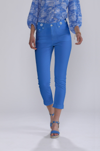 Pantalón Azul Mujer - Pantalones Mujer - ESCALES