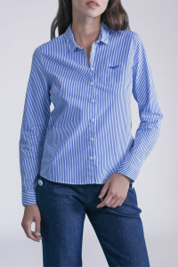Camicia Donna Popeline A righe