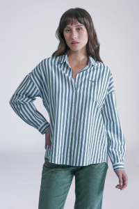 Camisa Oxford Rayada Royale