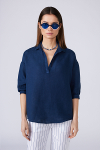Leinenbluse