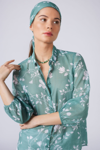 Рубашка Voile "Bouquet de Fleurs"
