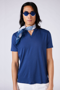 Polo Capri Blu Reale Autunno/Inverno Uomo