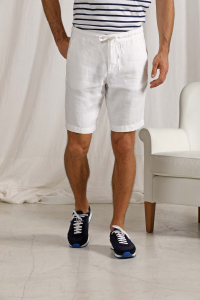 Linen Bermuda Trousers