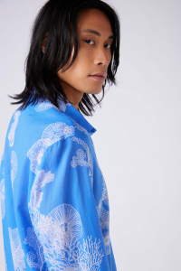 Camicia Voile "Cascade de Corail"
