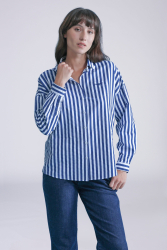 Camisa Listrada Oxford Royale