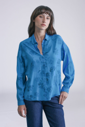 Camisa Cascade de Fleurs