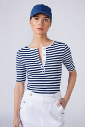 T-Shirt Officier Rayé