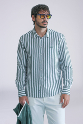 Camicia Oxford a Righe