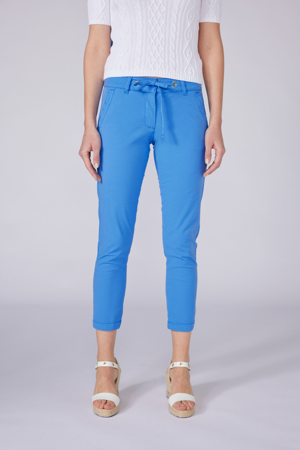 パンツ SUN68 Woman Pants Blue F35225 07 SUN68 Woman Pants Blue F35225 07 パンツ