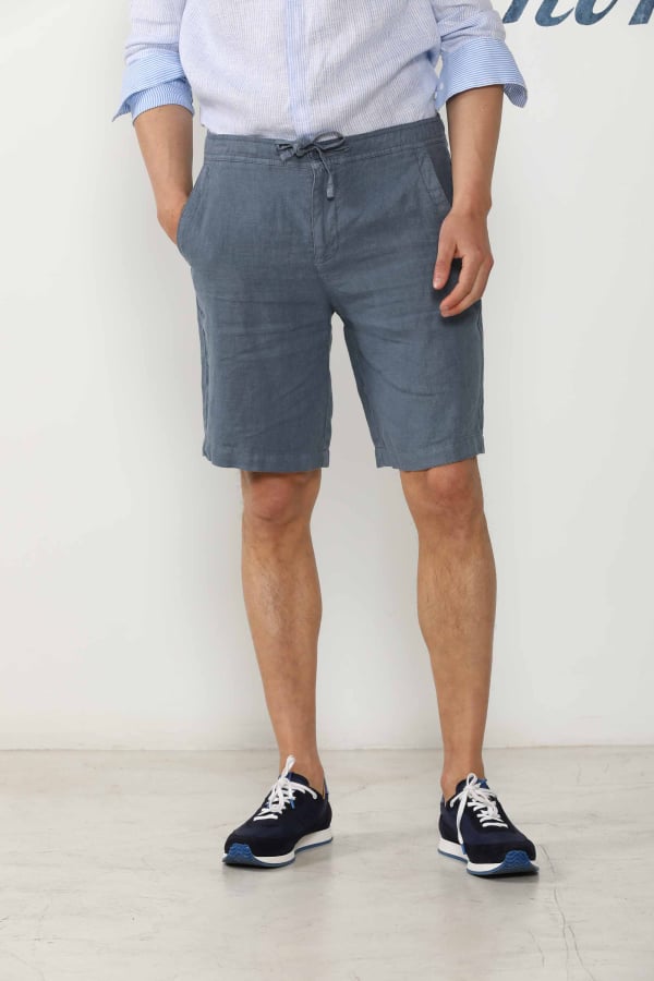 Ibiza Linen Bermuda Shorts