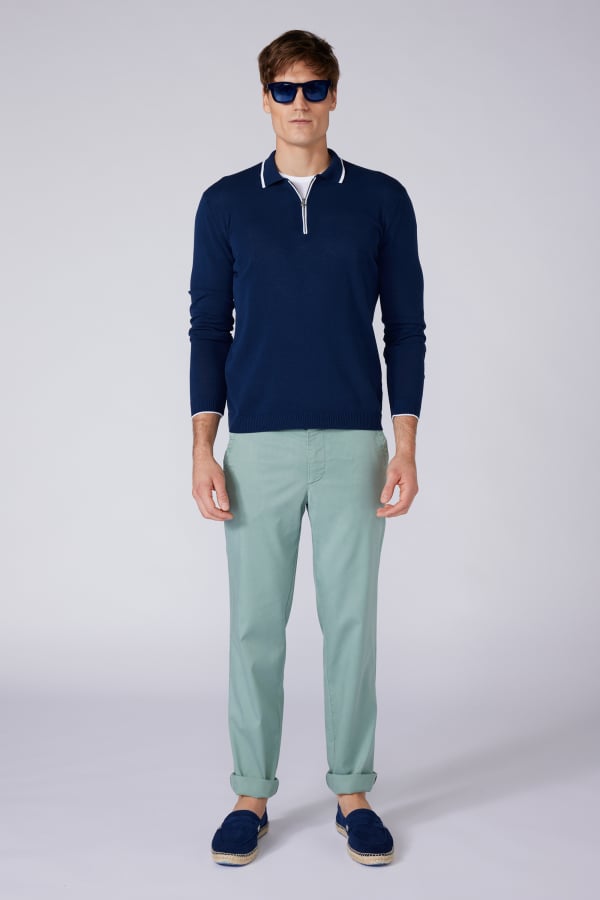 Брюки из ткани Tencel