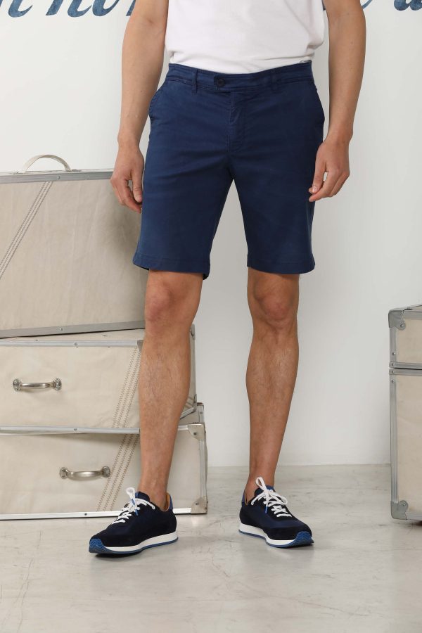 Bermuda-Shorts aus Tencel