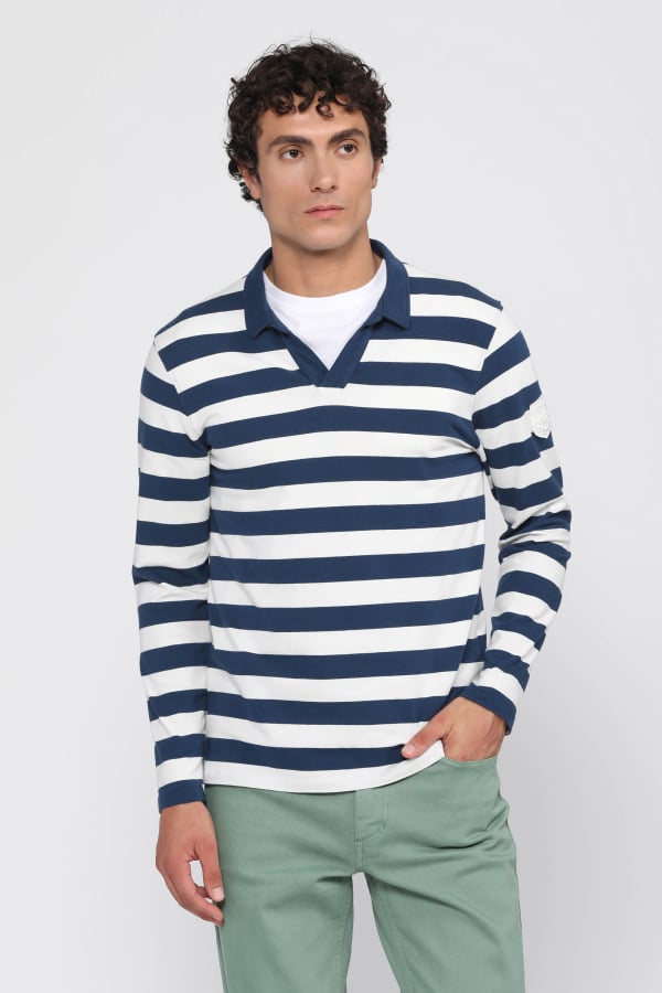 Striped Polo Shirt